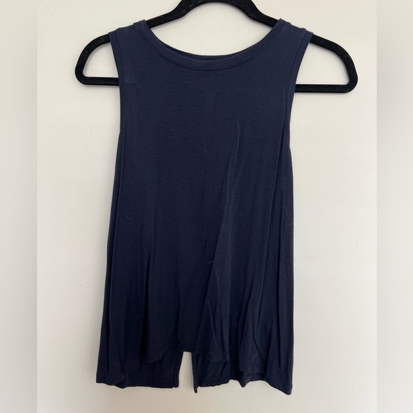 💕 Halogen Women's Navy Tank Top. Size Small - Picture 1 of 5